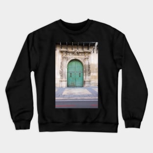 Town Hall door. Crewneck Sweatshirt